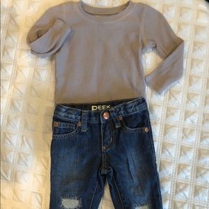 Peek long sleeve top (jeans sold separately)